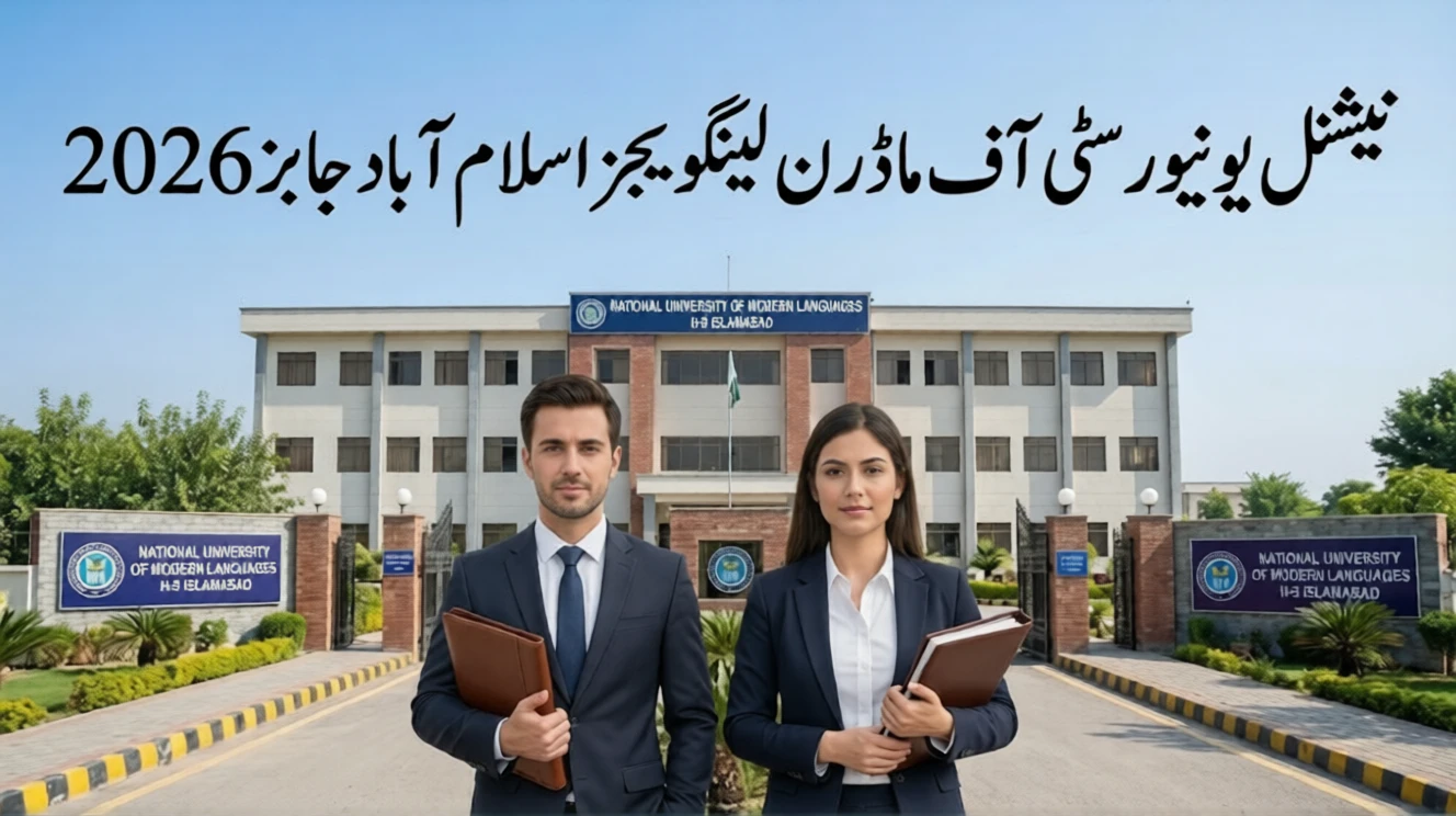 NUML Islamabad Jobs 2026 – Apply Before March 9