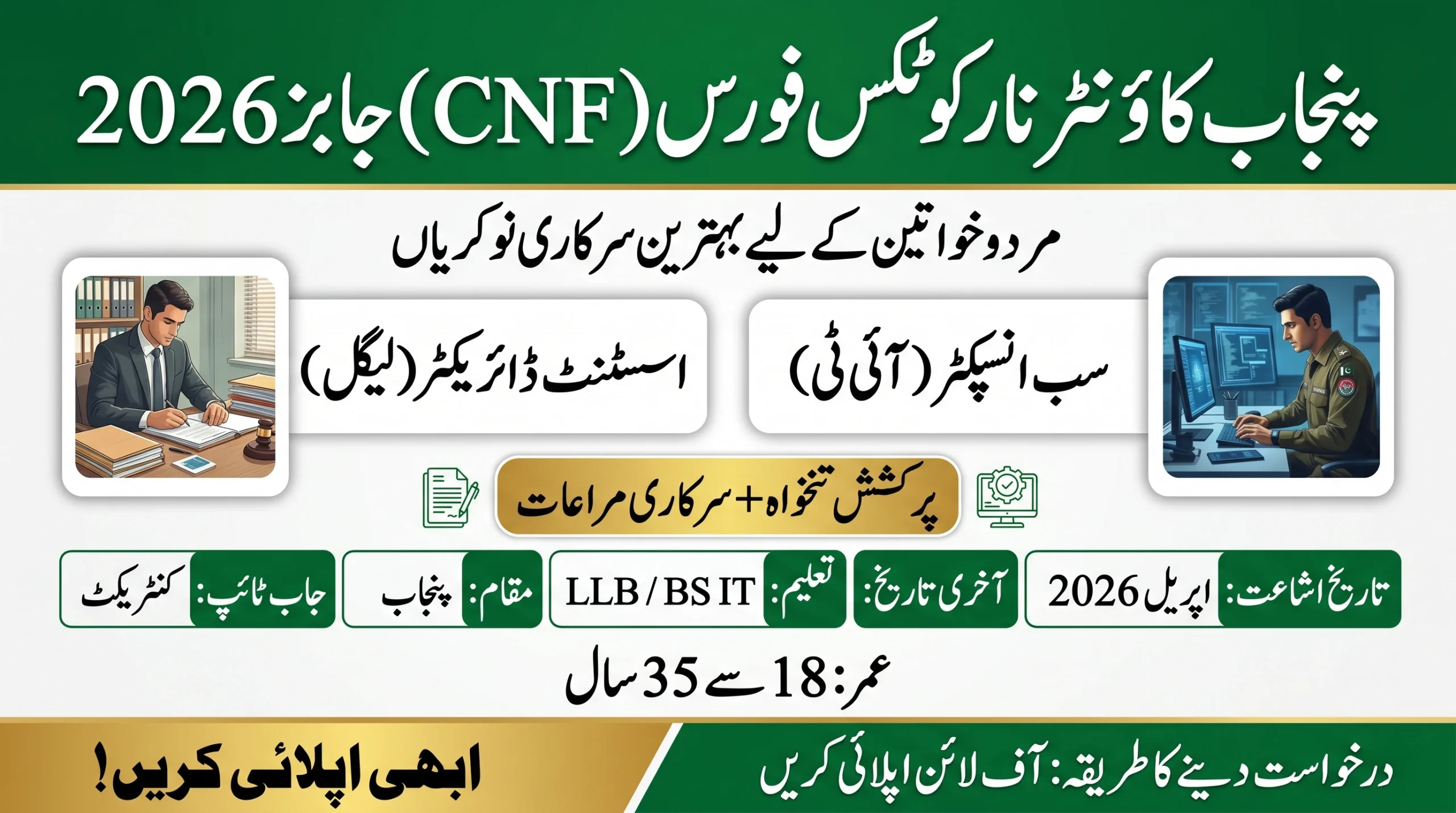 Punjab CNF Jobs 2026 Apply Now – Latest Counter&hellip;